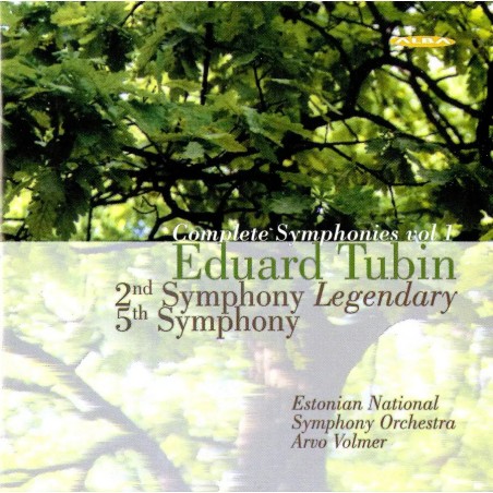 TUBIN - Volmer - Symphonie n°2 'The legendary'..